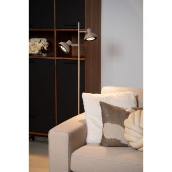 Lucide SENSAS Floor Lamp beige, 2-light sources
