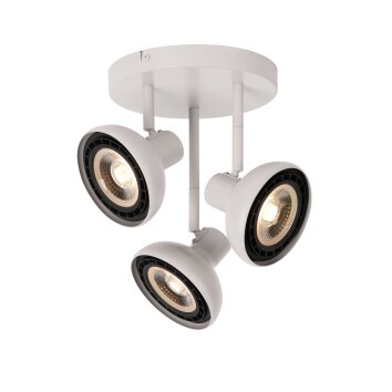 Lucide SENSAS Ceiling Light white, 3-light sources