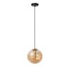 Lucide MONSARAZ Pendant Light black, 1-light source