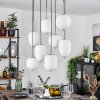 Verbania Pendant Light matt nickel, 8-light sources