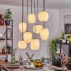 Verbania Pendant Light matt nickel, 8-light sources