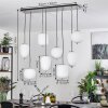 Verbania Pendant Light matt nickel, 8-light sources