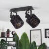 Boula Ceiling Light black, 2-light sources