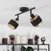 Cottard Ceiling Light black, 2-light sources