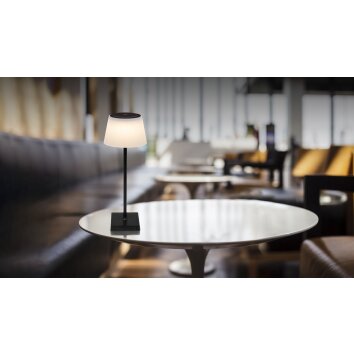 Globo GREGOIR Table lamp LED black, 1-light source