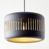 Brilliant Tyas Pendant Light black, 1-light source