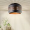 Brilliant Tyas Ceiling Light black, 1-light source