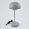 Bellange Table lamp LED grey, 1-light source