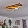 Pompu Ceiling Light LED black, 1-light source