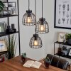 Piment Pendant Light black, 3-light sources