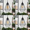 Kunir Pendant Light black, 3-light sources