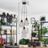 Kunir Pendant Light black, 3-light sources
