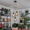 Kunir Pendant Light black, 3-light sources