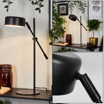 Camori Table lamp black, 1-light source