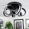 Chapotia Ceiling Light LED black, 1-light source