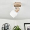 Sivol Ceiling Light matt nickel, sand-coloured, 1-light source