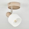 Sivol Ceiling Light matt nickel, sand-coloured, 1-light source