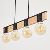 Lemou Pendant Light black, 4-light sources