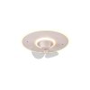 Reality Nybro ceiling fan white, 1-light source, Remote control