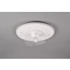 Reality Nybro ceiling fan white, 1-light source, Remote control