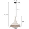 Steinhauer Marrakesch Pendant Light black, 1-light source