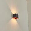 Badajoz Wall Light copper, black, 1-light source