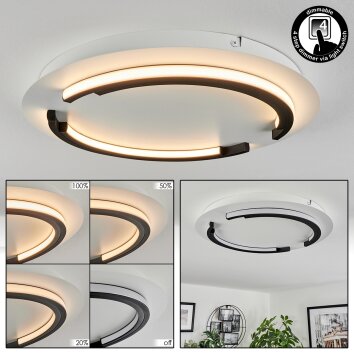 Leroux Ceiling Light LED white, 1-light source