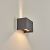 Badajoz Wall Light grey, 1-light source