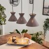 Pliche Pendant Light black, 3-light sources