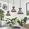 Pliche Pendant Light black, 3-light sources