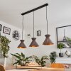 Pliche Pendant Light black, 3-light sources