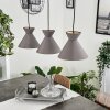Pliche Pendant Light black, 3-light sources