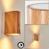 Skaabu Outdoor Wall Light brown, Wood like finish, 2-light sources