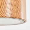 Skaabu Outdoor Wall Light brown, Wood like finish, 2-light sources