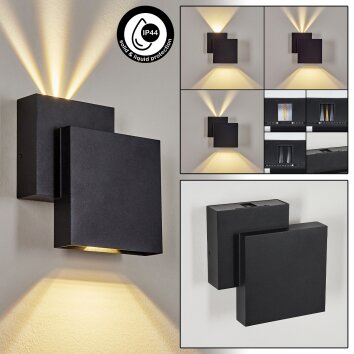 Colare Outdoor Wall Light LED black, 1-light source