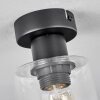 Hunouri Ceiling Light black, 1-light source