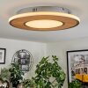 Chrop Ceiling Light LED matt nickel, 1-light source