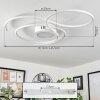 Olok Ceiling Light LED white, 1-light source, Remote control