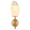 Globo BARCLEY Wall Light brass, 1-light source