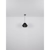 Globo HOUDINI Pendant Light black, 1-light source