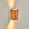 Skaabu Outdoor Wall Light Wood like finish, 2-light sources