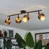 Cottard Ceiling Light black, 4-light sources