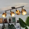 Cottard Ceiling Light black, 4-light sources