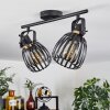 Pocho Ceiling Light brass, black, 2-light sources