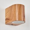 Skaabu Outdoor Wall Light Wood like finish, 1-light source