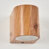 Skaabu Outdoor Wall Light Wood like finish, 1-light source