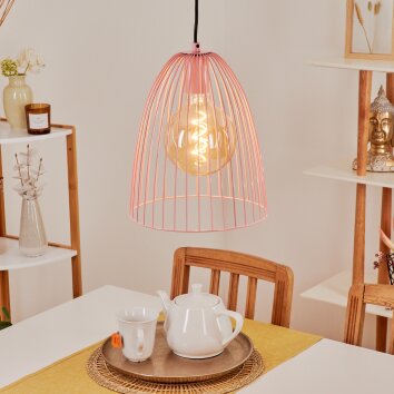 Malette Pendant Light pink, 1-light source