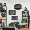 Fournie Pendant Light black, 3-light sources