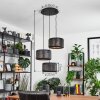Fournie Pendant Light black, 3-light sources