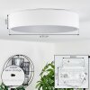 Maho Ceiling Light LED white, 1-light source